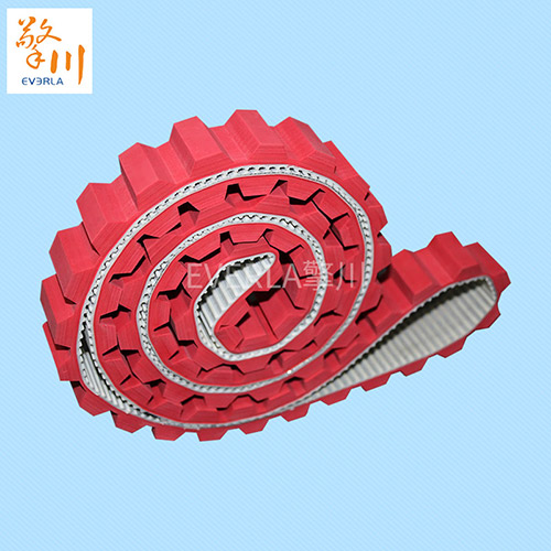 表面加紅膠開(kāi)槽<a href='http://www.cndonge.cn/' target='_blank'><u>PU同步帶</u></a>
